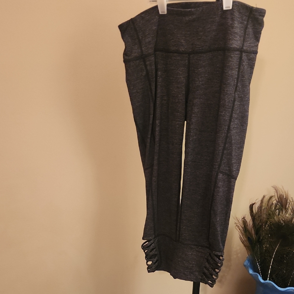 Athleta Dark Gray Heather Leggings
